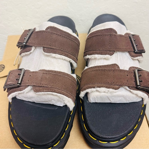 Dr. Martens Myles Faux Fur Platform Sandal main image 6